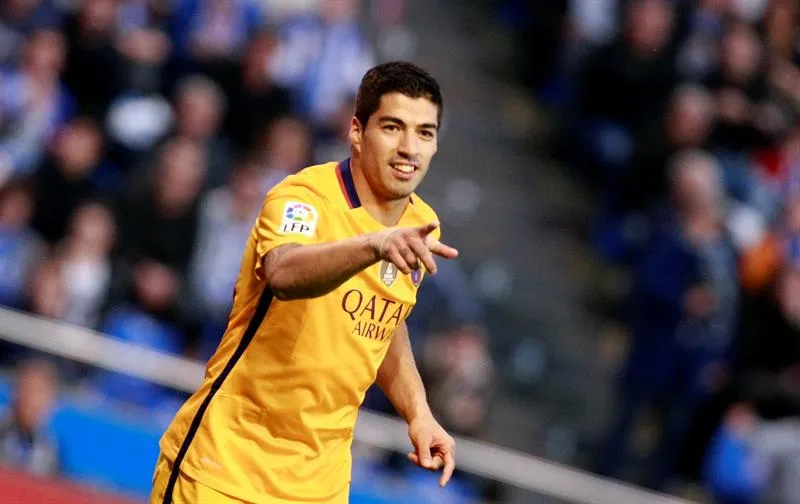 EFE Luis Suárez festeja anotación