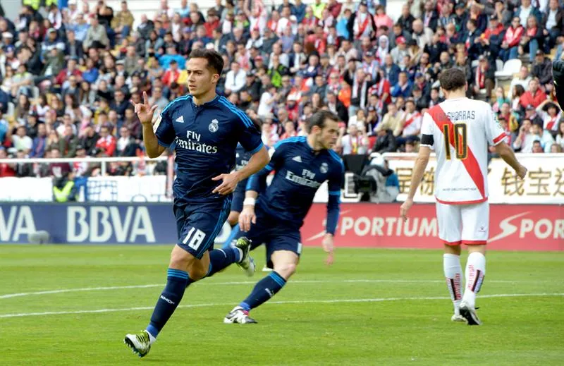 Vázquez corre tras marcar el empate