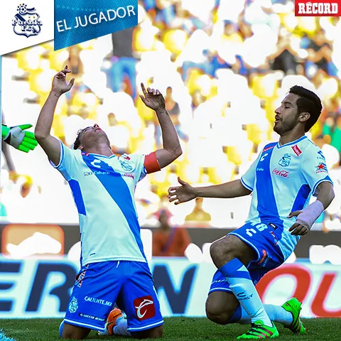 IMAGO7 Alustiza marcó el primer gol de Puebla contra Chiapas