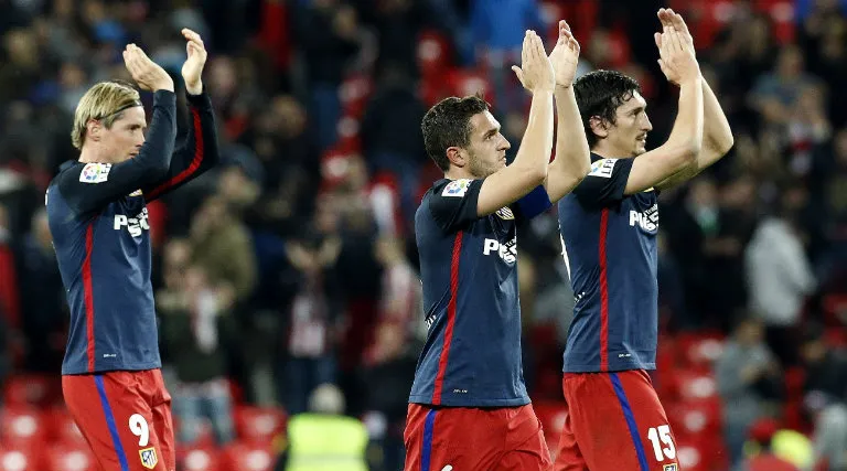 EFE Atlético de Madrid festeja victoria contra Athletic