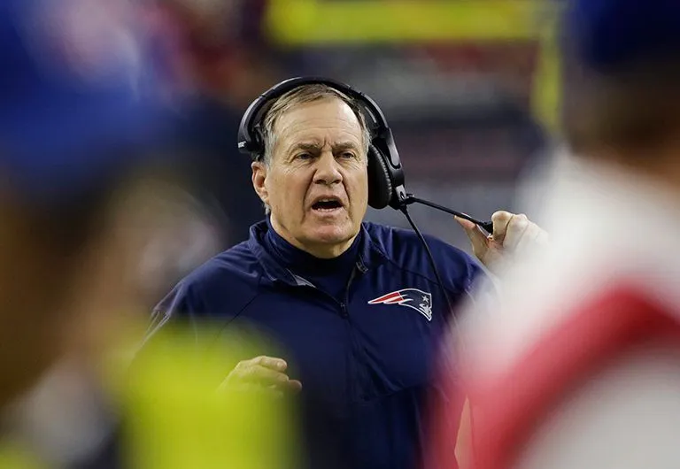 AP Bill Belichick, coach de los Patriotas