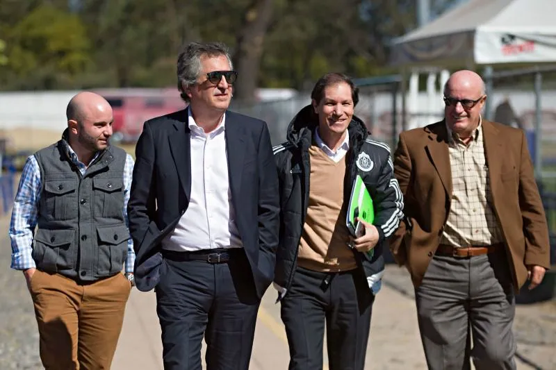 MEXSPORT Vergara, durante un entrenamiento del Rebaño