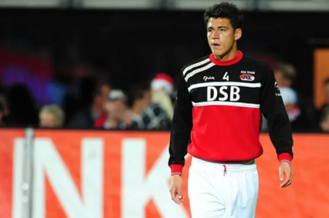 ESPECIAL Moreno, durante juego del AZ Alkmaar