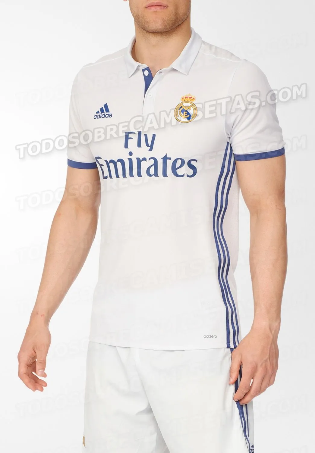 TODOSOBRECAMISETAS.COM Real Madrid volvería a usar color azul en su camiseta