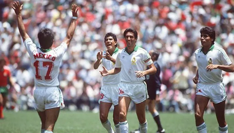 ESPECIAL Jugadores de México festejan un gol en el Mundial