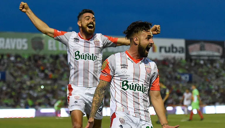 Gallegos en pleno festejo tras el gol