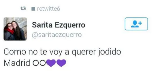 ESPECIAL Un tuit publicado por la portera del Atleti