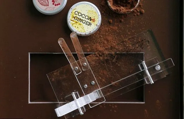 La máquina que sirva para la inhalación de chocolate