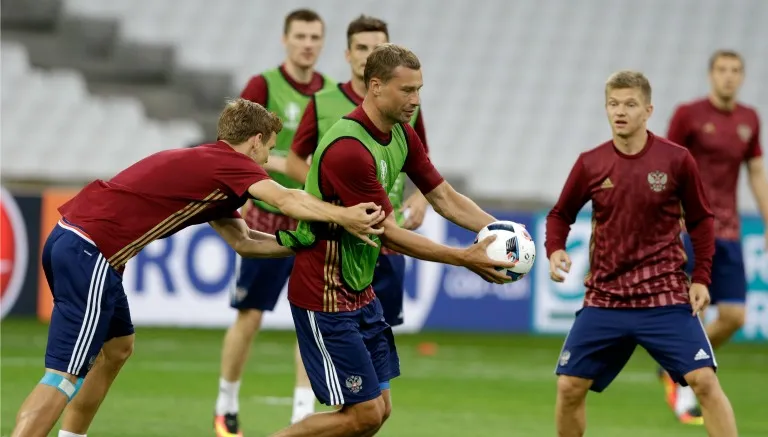 AP Los elementos de Rusia en una práctica