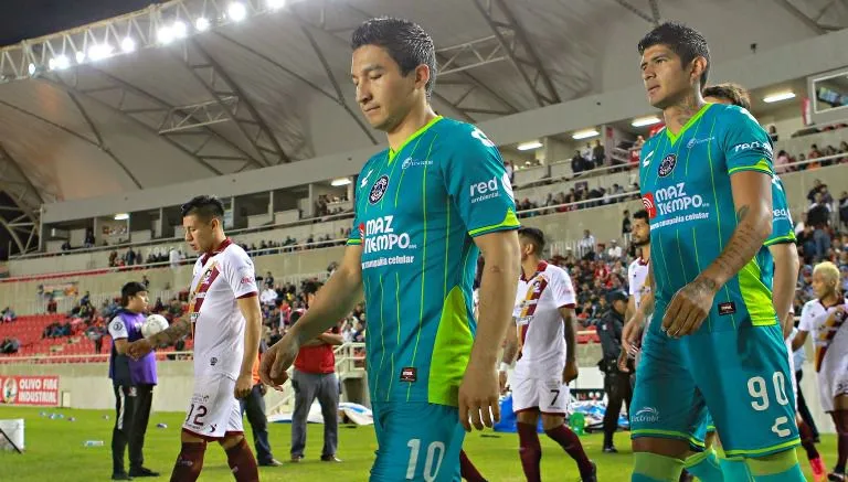 César Villaluz con el Atlético San Luis durante el C2016