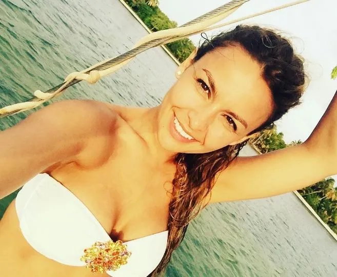 @CARLAPARDOLIZANA Carla Pardo, esposa del portero chileno Claudio Bravo