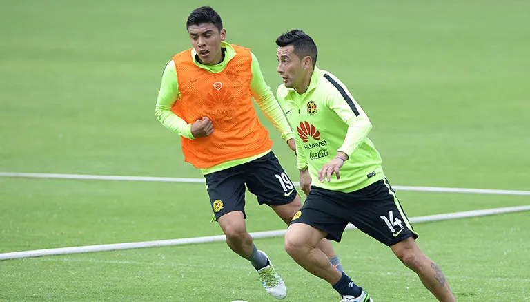 MEXSPORT El jugador de las Águilas en un interescuadras