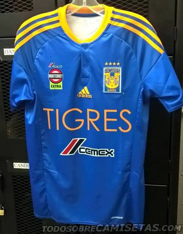 @EleteTSC Imagen de la que sería la nueva playera de visita de Tigres UANL