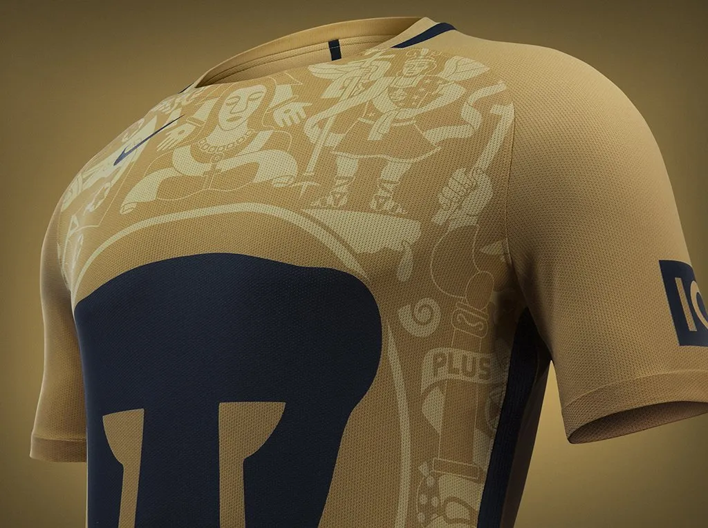 NIKE MÉXICO La playera local de Pumas, a detalle