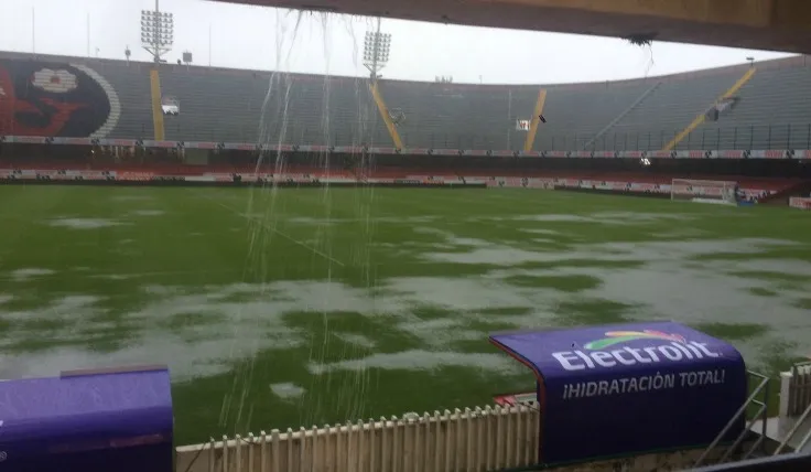 Cortesía Condiciones actuales de la cancha del Pirata Fuente