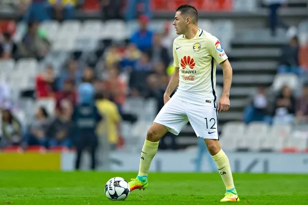 IMAGO7 Aguilar en un partido de América