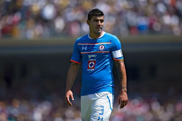 IMAGO7 Rodríguez durante un juego de Cruz Azul contra Pumas