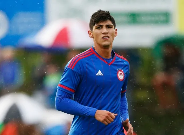 Pulido en un entrenamiento con el cuadro helénico