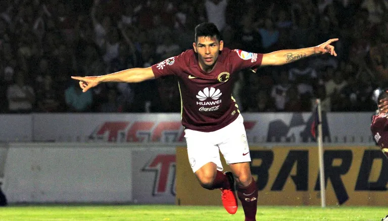 IMAGO7 Romero festeja gol frente al Veracruz