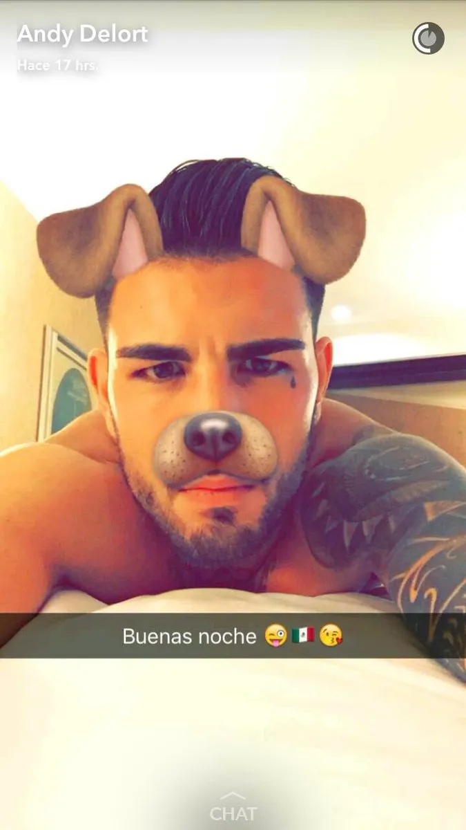 ESPECIAL Andy Delort desea: "buenas noches" con filtro de perrito