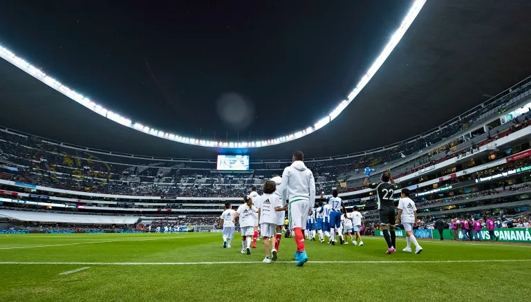 IMAGO7 Estadio Azteca durante el México-Honduras