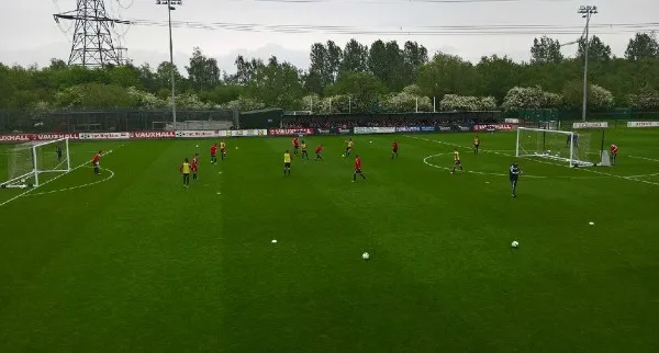 @DRAGONPRKNFDC Cancha del Dragon Park donde se preparan los exjugadores para ser técnicos