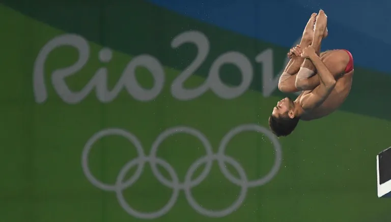 IMAGO7 Iván García realiza un clavado en Río 2016