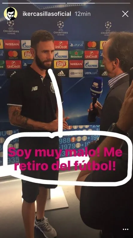 SNAPCHAT Broma de Casillas a Layún