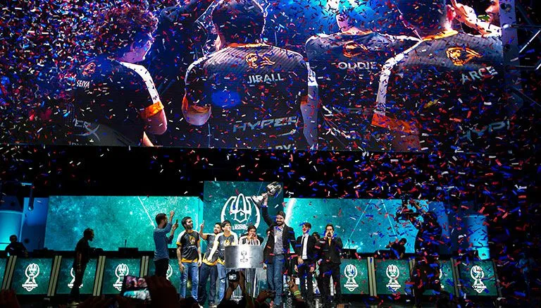 Lyon Gaming festeja tras conquistar su séptimo título de la Copa Latinoamérica Norte