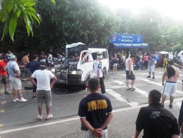 El lugar donde se presentó el accidente del camión donde viajaba 'La Rebel'