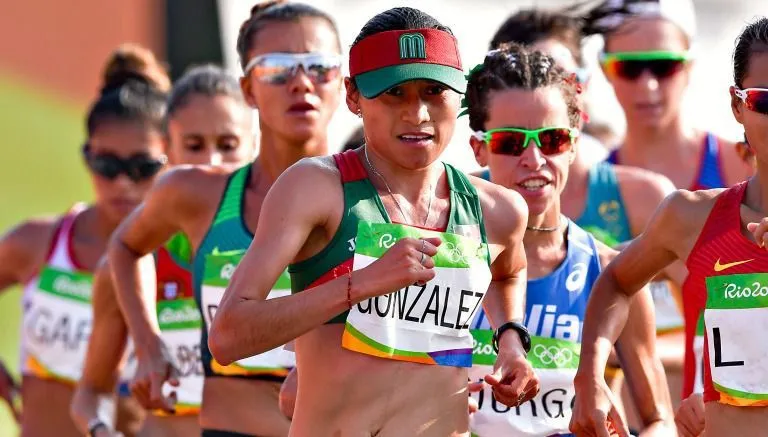 IMAGO7 María Guadalupe González durante su participación en Río 2016