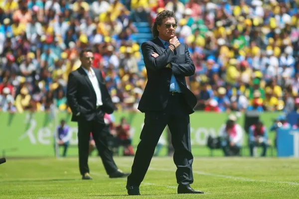 Rubén Omar en su etapa como técnico de las Águilas