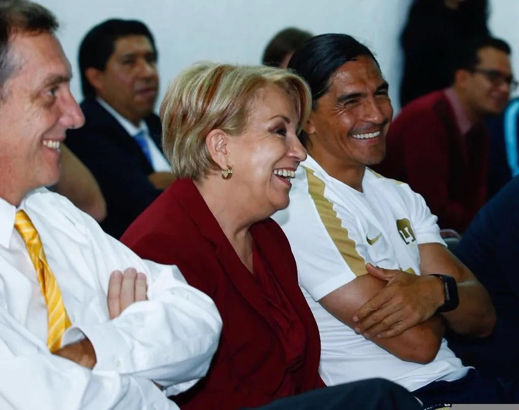 María Teresa Uriarte y Palencia en el Evento