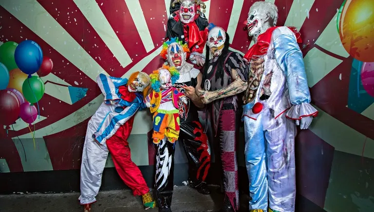 Los Psycho Circus asustan en la feria de Chapultepec
