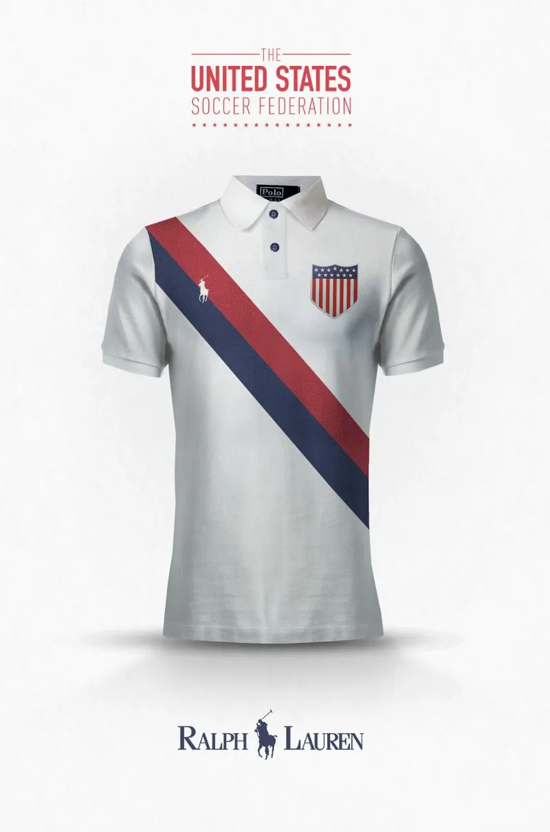Ralph Lauren, la inspiración para el jersery de Estados Unidos