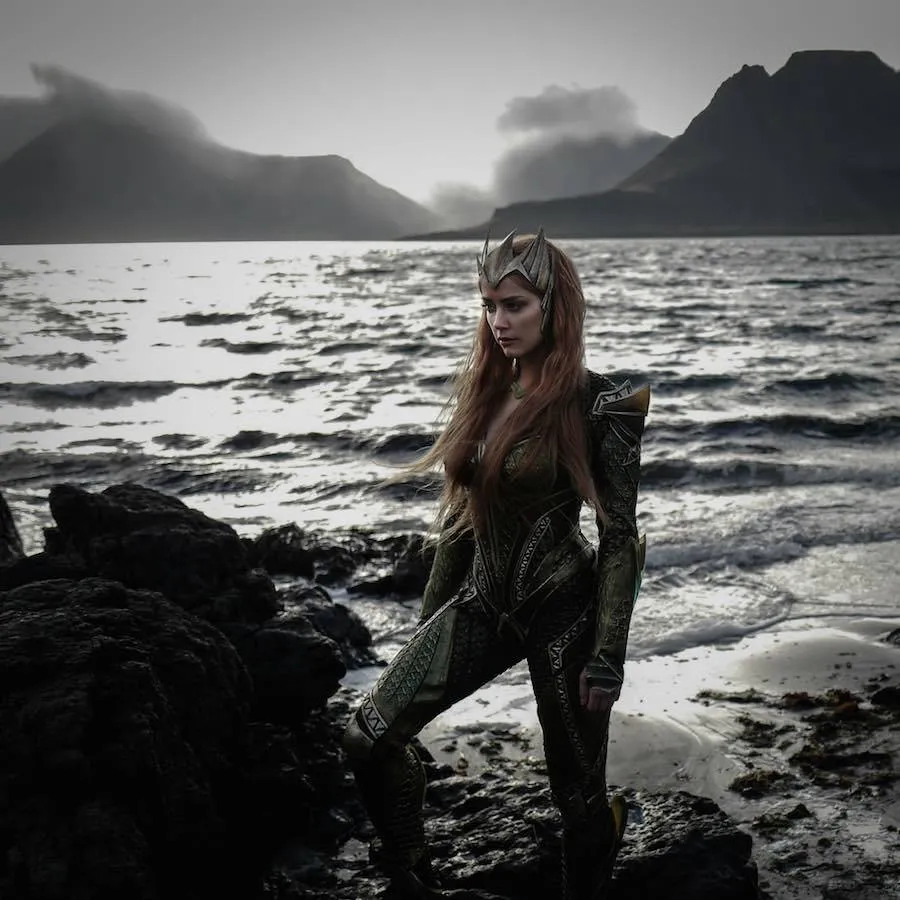 Amber Heard caracteriza a Mera en el Film Aquaman