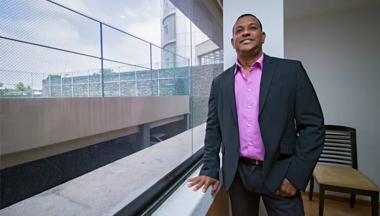 El exjugador en sesión con RÉCORD