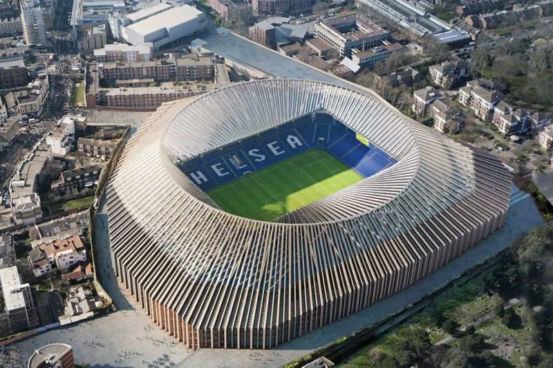 ESPECIAL Estructura que tendrá el nuevo Stamford Bridge