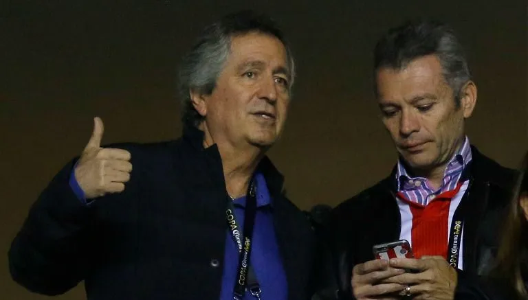 IMAGO7 Vergara e Higuera conversan durante la Final