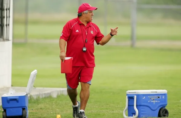 MEXSPORT Américo Gallego en un entrenamiento de Tigres