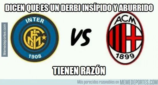 ESPECIAL Pocas expectativas para el juego Milan vs Inter