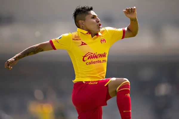 MEXSPORT Ruidíaz celebra un gol anotado frente a Pumas
