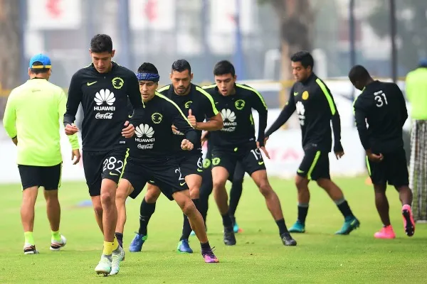 MEXSPORT Los elementos de América entrenan en las instalaciones de Coapa