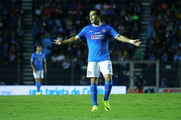 IMAGO7 Eirck 'Cubo' Torres durante un partido de Copa Mx con Cruz Azul