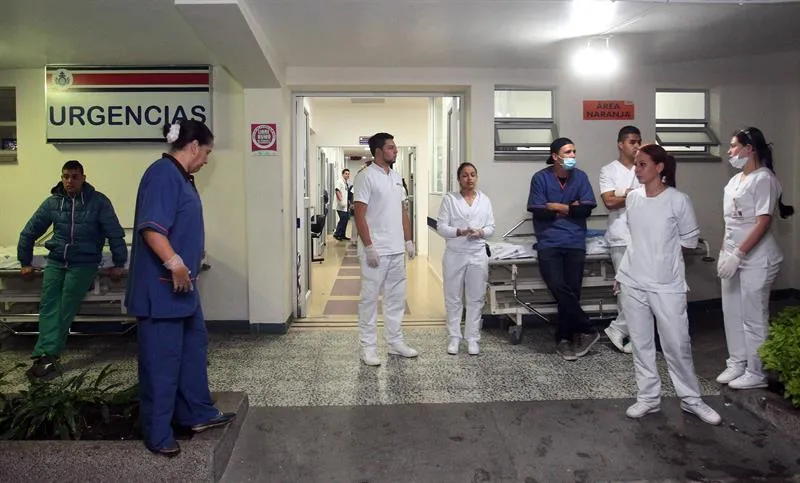 Cuerpos médicos esperaron para atender a sobrevivientes