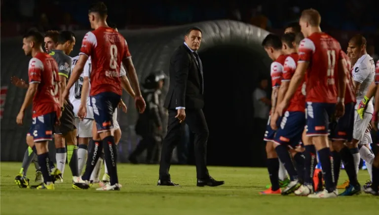 Pablo Marini en último juego de DT del Veracruz