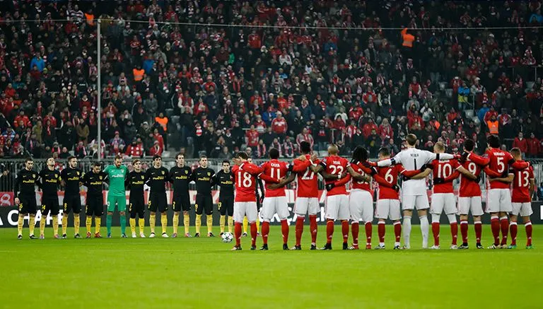 Atlético de Madrid y Bayern Munich hacen silencio