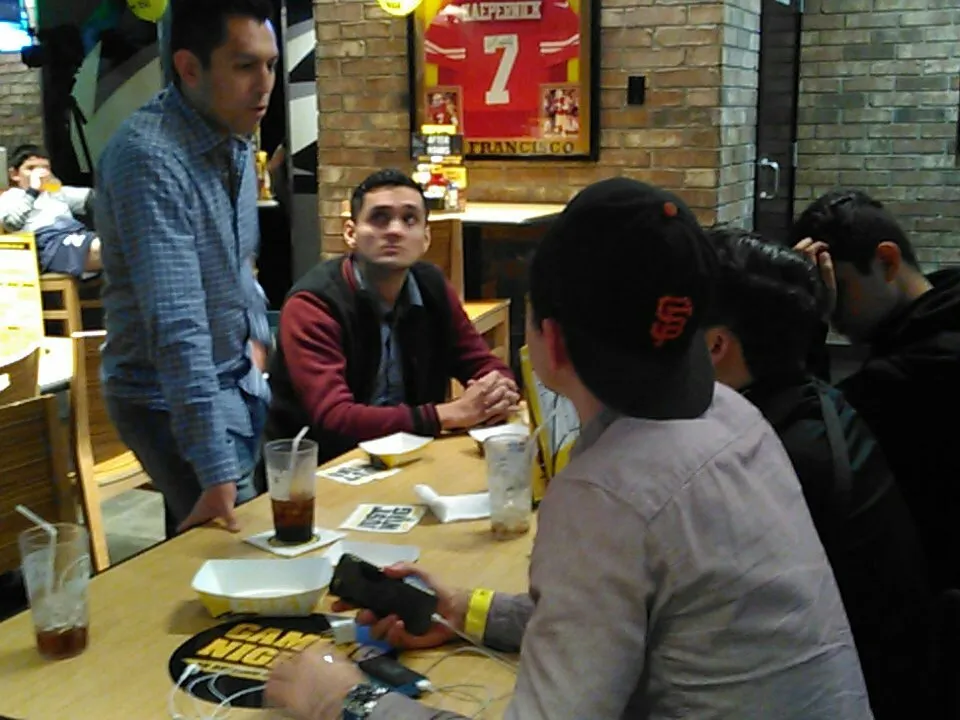 FERNANDO SALAZAR Los competidores convivían previo al enevto