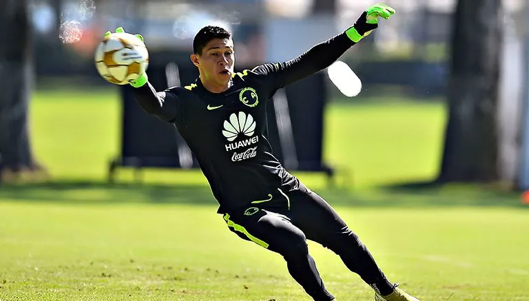 MEXSPORT El portero, durante un entrenamiento