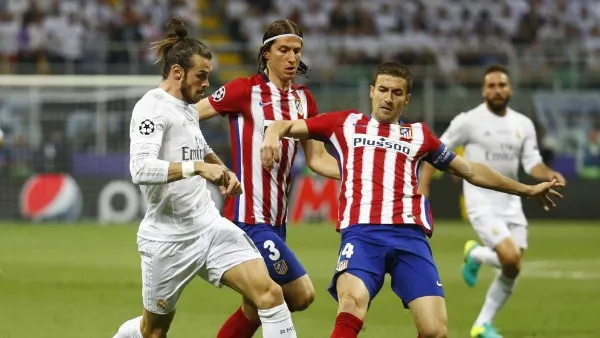 Foto de un partido entre Atlético de Madrid y Real Madrid